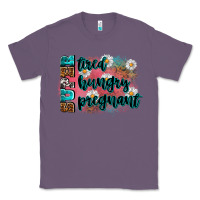 Lavender super tired super hungry super pregnant Classic Tee - Zillion Design Studio