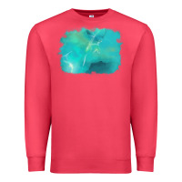 Cardinal turquoise background Premium Sweatshirt - AdoDesignShop