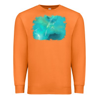 Carrot turquoise background Premium Sweatshirt - AdoDesignShop