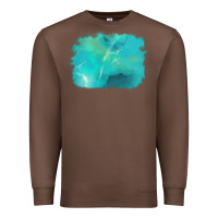 Chestnut turquoise background Premium Sweatshirt - AdoDesignShop
