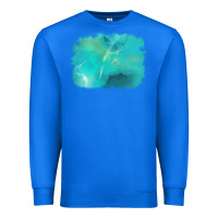 True Royal turquoise background Premium Sweatshirt - AdoDesignShop