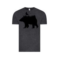 Vintage Black bear Vintage Tee - Unal Design