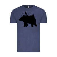 Vintage Denim bear Vintage Tee - Unal Design