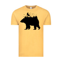 Vintage Mustard bear Vintage Tee - Unal Design