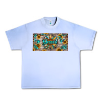 Grape Ice Blessed With Sunflower And Gemstone Urban Heavy Tee - RanaPortraitStore