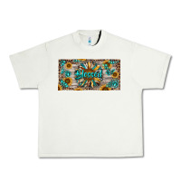 Pistachio Blessed With Sunflower And Gemstone Urban Heavy Tee - RanaPortraitStore