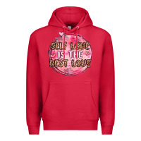 Cardinal self love is the best love Premium Hoodie - MaliasSmallBusiness
