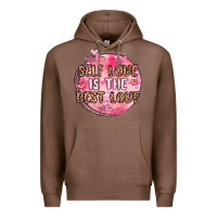 Chestnut self love is the best love Premium Hoodie - MaliasSmallBusiness