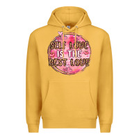 Mustard self love is the best love Premium Hoodie - MaliasSmallBusiness