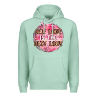 Seafoam self love is the best love Premium Hoodie - MaliasSmallBusiness