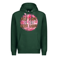 Sports Green self love is the best love Premium Hoodie - MaliasSmallBusiness