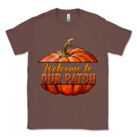 Chestnut welcome to our patch Classic Tee - BundleAndBundleShop