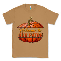 Toasted Coconut welcome to our patch Classic Tee - BundleAndBundleShop