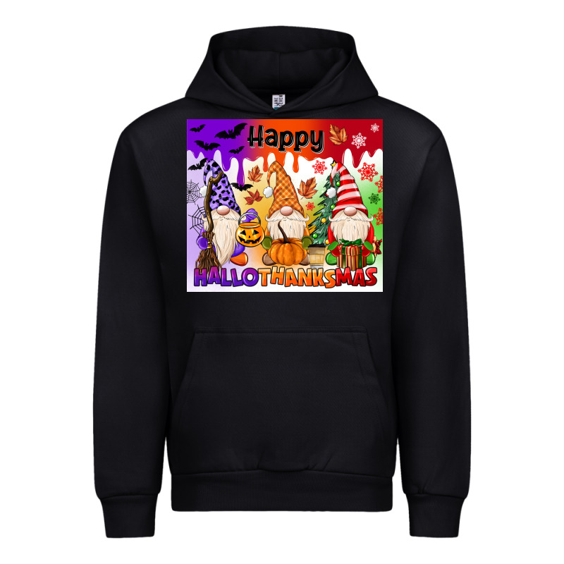 Happy Hallothanksmas Gnomies Urban Hoodie by MaliasSmallBusiness | Teevron