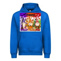 Cobalt happy hallothanksmas gnomies Urban Hoodie - MaliasSmallBusiness