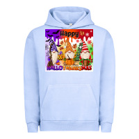 Pigment Grape Ice happy hallothanksmas gnomies Urban Hoodie - MaliasSmallBusiness