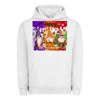 Pigment Lunar Rock happy hallothanksmas gnomies Urban Hoodie - MaliasSmallBusiness