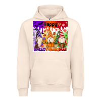 Sandshell happy hallothanksmas gnomies Urban Hoodie - MaliasSmallBusiness