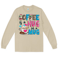 Mushroom coffee is a hug in a Long Sleeve Tee - Zillion Design Studio