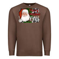 Chestnut santa merry christmas y'all Premium Sweatshirt - AdoDesignShop