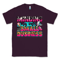 Plum minding my own small business Classic Tee - Zillion Design Studio