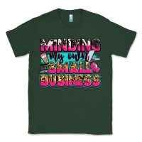 Sports Green minding my own small business Classic Tee - Zillion Design Studio