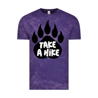 Cloud Purple take a hike Vintage Tee - Unal Design