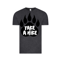 Vintage Black take a hike Vintage Tee - Unal Design