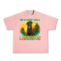 Salmon life is better with a labrador Urban Heavy Tee - texasbilliewilder