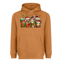 Meerkat christmas cows coffee Heavyweight Hoodie - Jasminsmagicworld