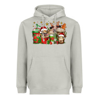 Moon Dust christmas cows coffee Heavyweight Hoodie - Jasminsmagicworld
