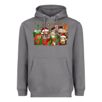 Storm christmas cows coffee Heavyweight Hoodie - Jasminsmagicworld