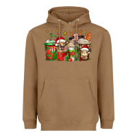 Toasted Coconut christmas cows coffee Heavyweight Hoodie - Jasminsmagicworld