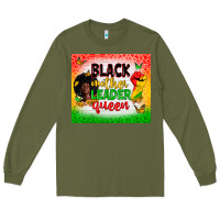 Army Green black mother leader Long Sleeve Tee - Zillion Design Studio