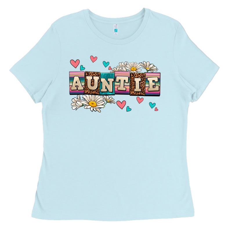 Daisy Auntie Ladies Tee by AdoDesignShop | Teevron