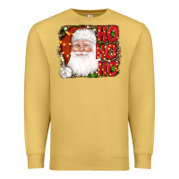 Antique Gold christmas ho ho ho santa clause Premium Sweatshirt - AdoDesignShop