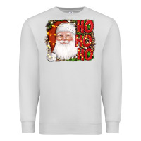 Dove Grey christmas ho ho ho santa clause Premium Sweatshirt - AdoDesignShop
