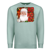Seafoam christmas ho ho ho santa clause Premium Sweatshirt - AdoDesignShop
