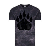 Cloud Black take a hike Vintage Tee - Unal Design