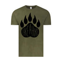 Vintage Olive take a hike Vintage Tee - Unal Design