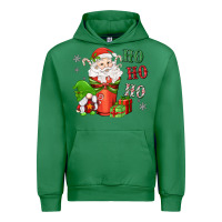 Emerald ho ho ho gnome santa coffee cup Urban Hoodie - MaliasSmallBusiness