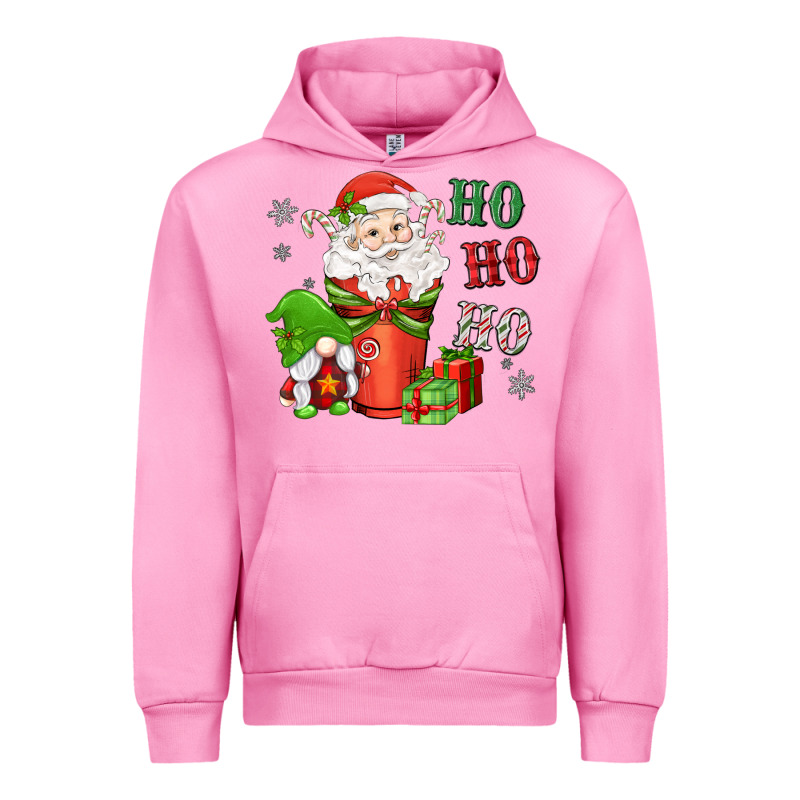 Ho Ho Ho Gnome Santa Coffee Cup Urban Hoodie by MaliasSmallBusiness | Teevron