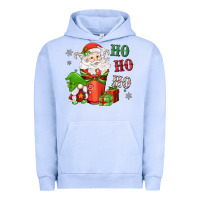Pigment Grape Ice ho ho ho gnome santa coffee cup Urban Hoodie - MaliasSmallBusiness