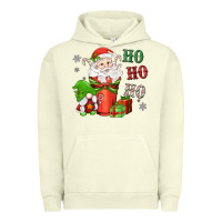 Pigment Pistachio ho ho ho gnome santa coffee cup Urban Hoodie - MaliasSmallBusiness