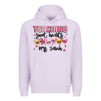 Lilac teaching sweet hearts Premium Hoodie - MaliasSmallBusiness