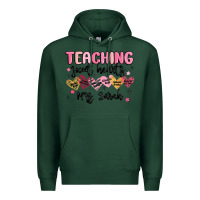 Sports Green teaching sweet hearts Premium Hoodie - MaliasSmallBusiness