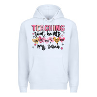 White teaching sweet hearts Premium Hoodie - MaliasSmallBusiness