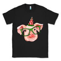 Black pig christmas Classic Tee - RanaPortraitStore