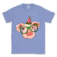 Colony Blue pig christmas Classic Tee - RanaPortraitStore