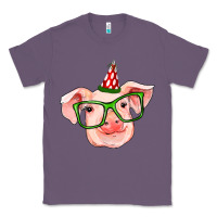 Lavender pig christmas Classic Tee - RanaPortraitStore